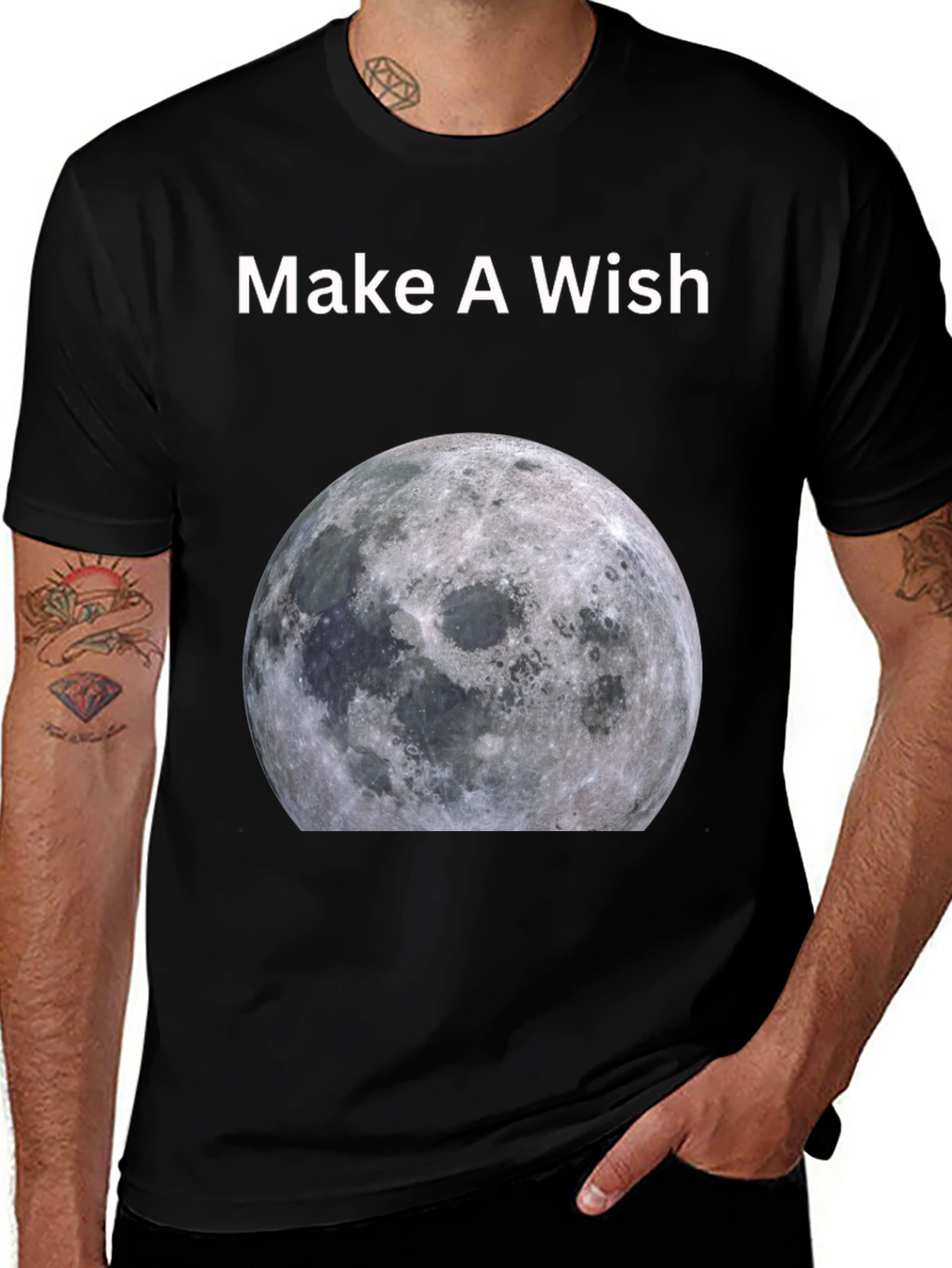 Make A Wish Moon T-Shirt