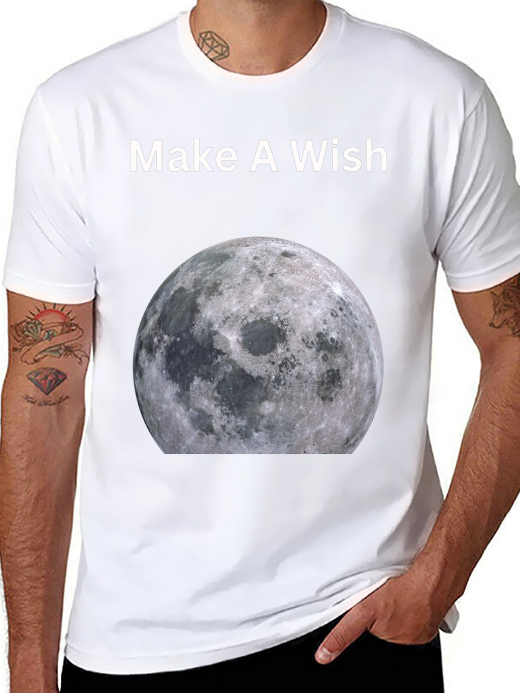 Make A Wish Moon T-Shirt