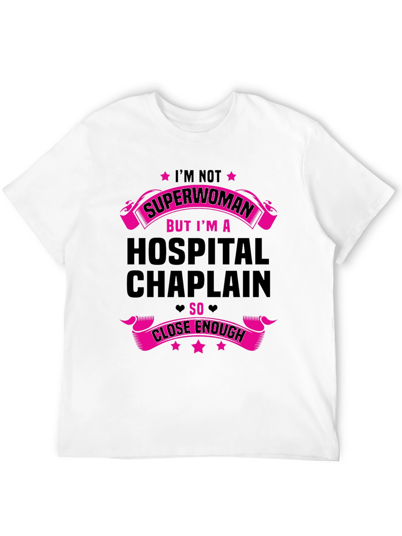 Hospital Chaplain Superwoman Graphic Tee
