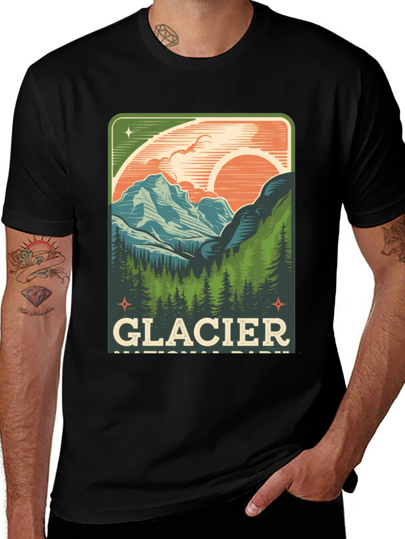 Glacier National Park T-Shirt
