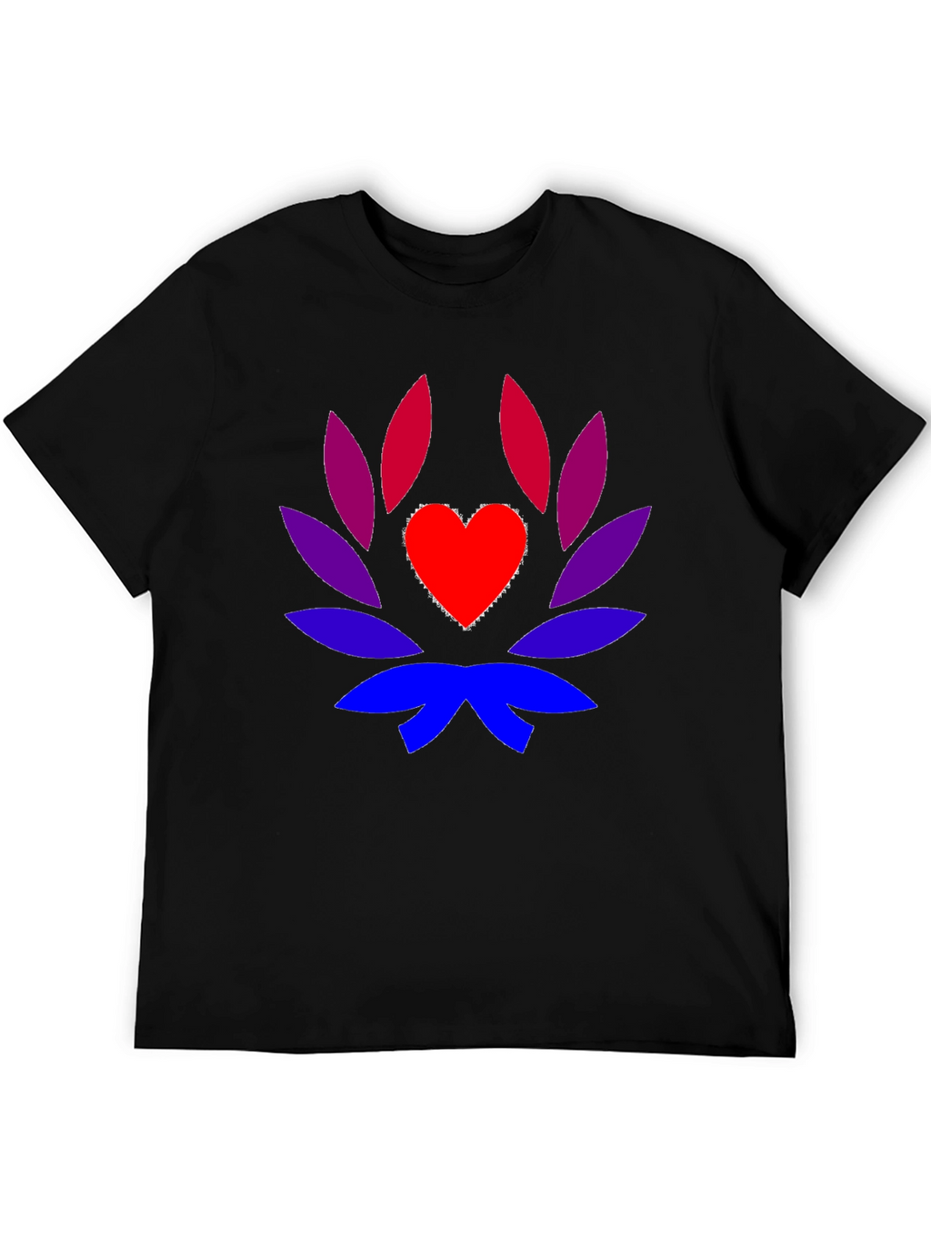 Heart Lotus Graphic Tee