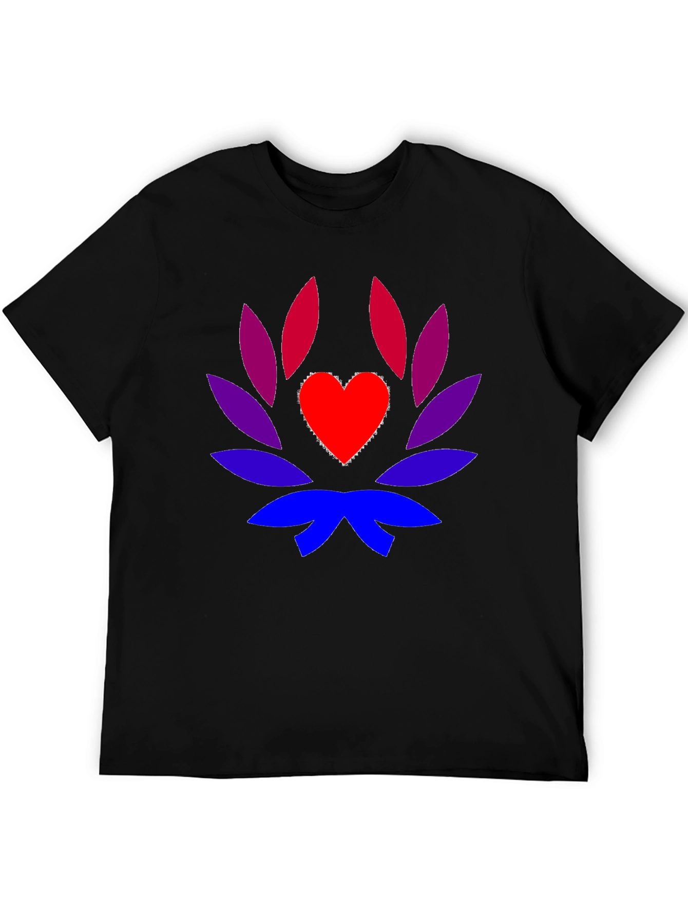 Heart Lotus Graphic Tee