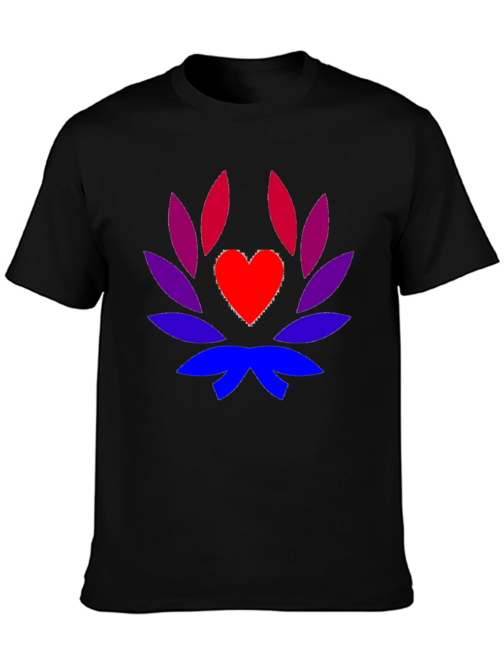 Heart Lotus Graphic Tee
