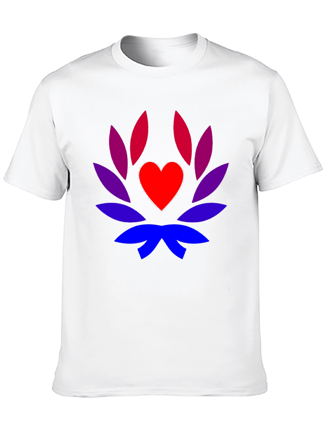 Heart Lotus Graphic Tee