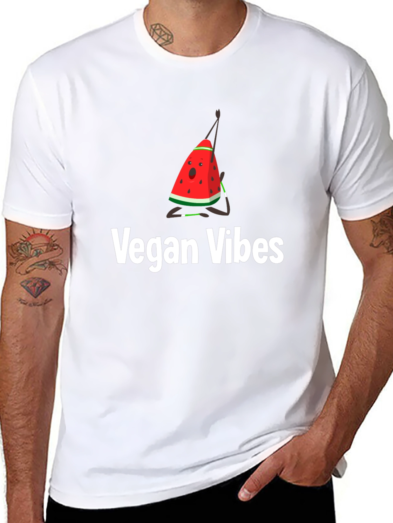 Vegan Vibes Graphic T-Shirt