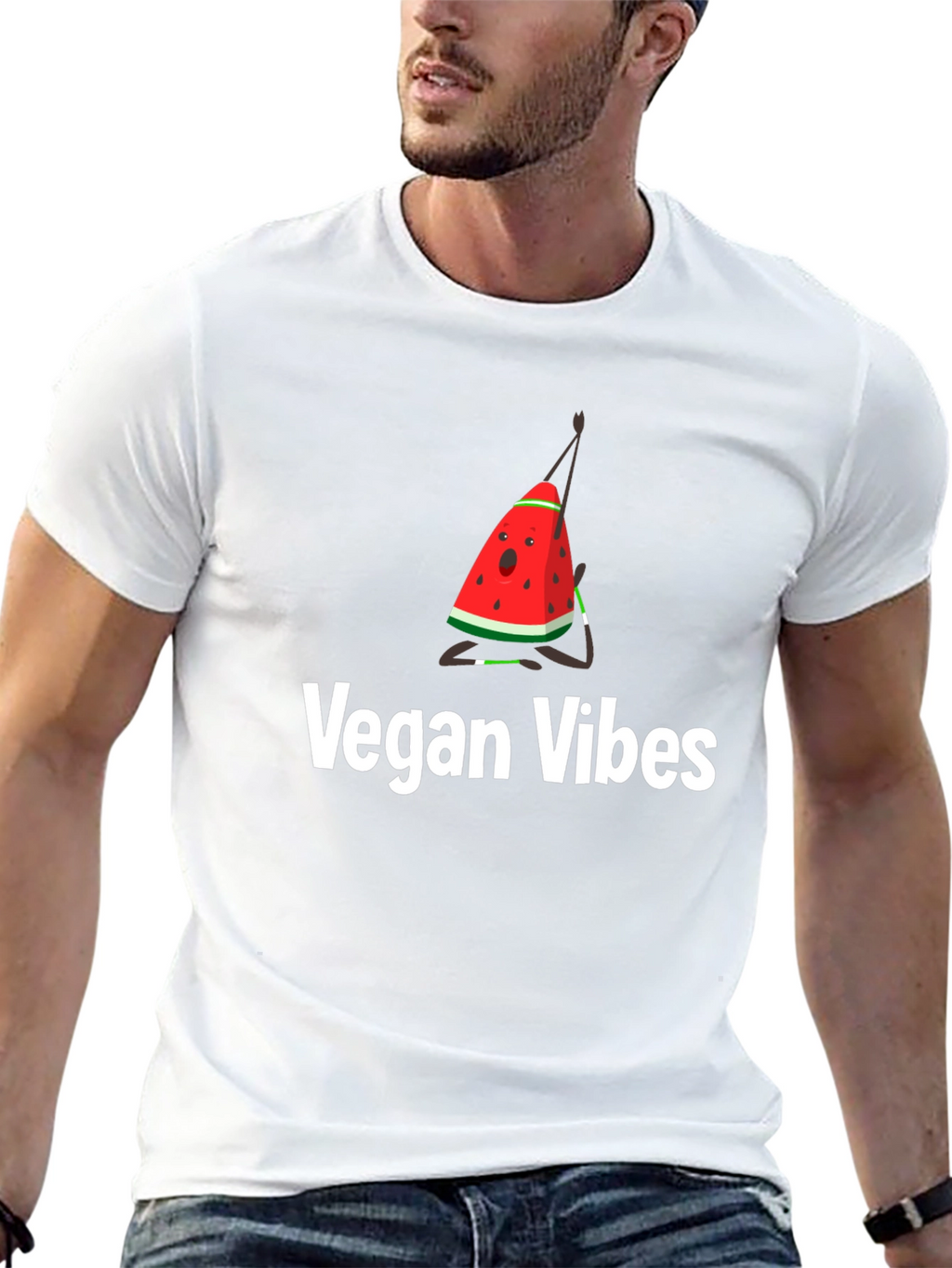 Vegan Vibes Graphic T-Shirt