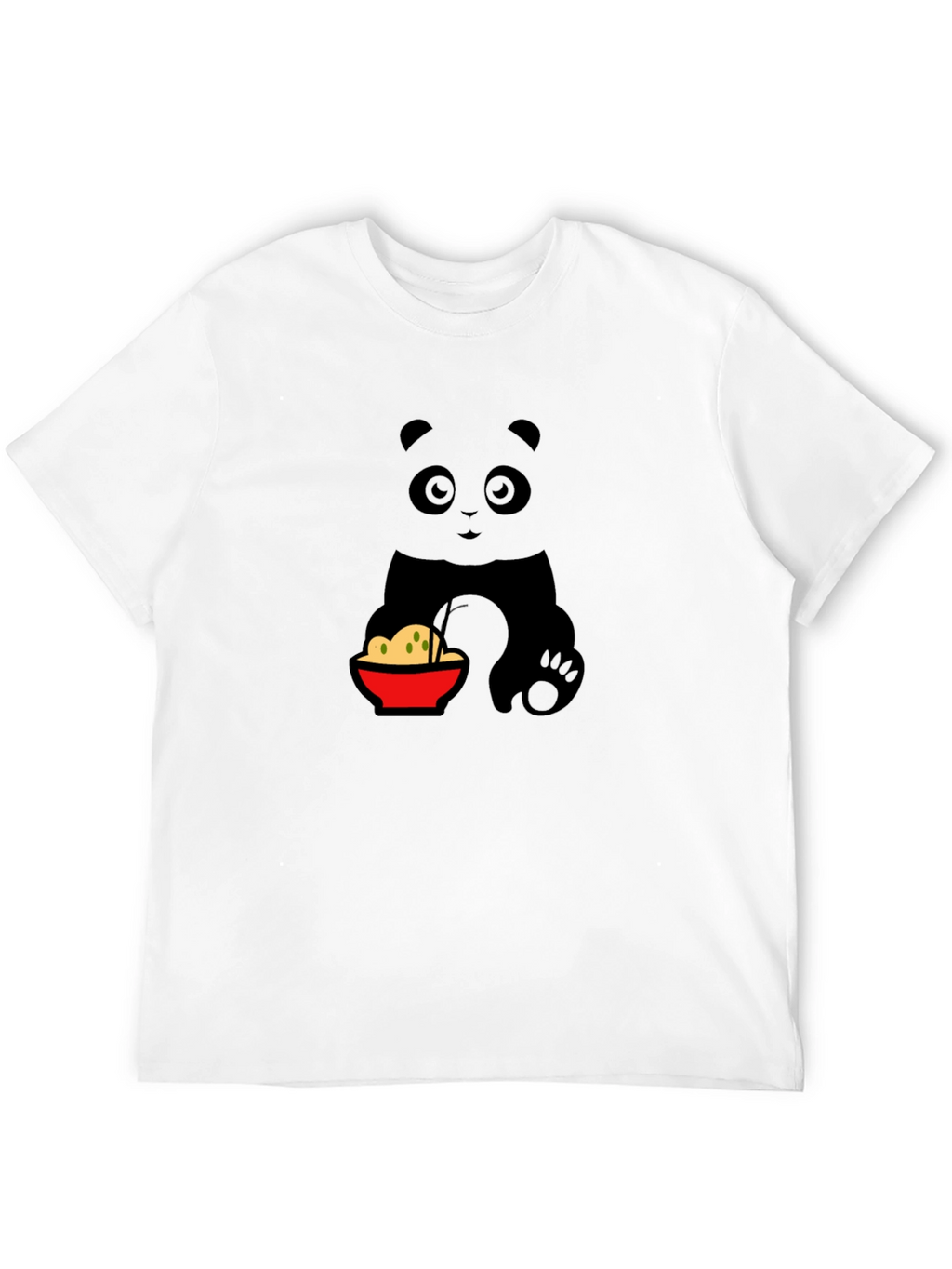 Panda Ramen T-Shirt - Cute Kawaii Design