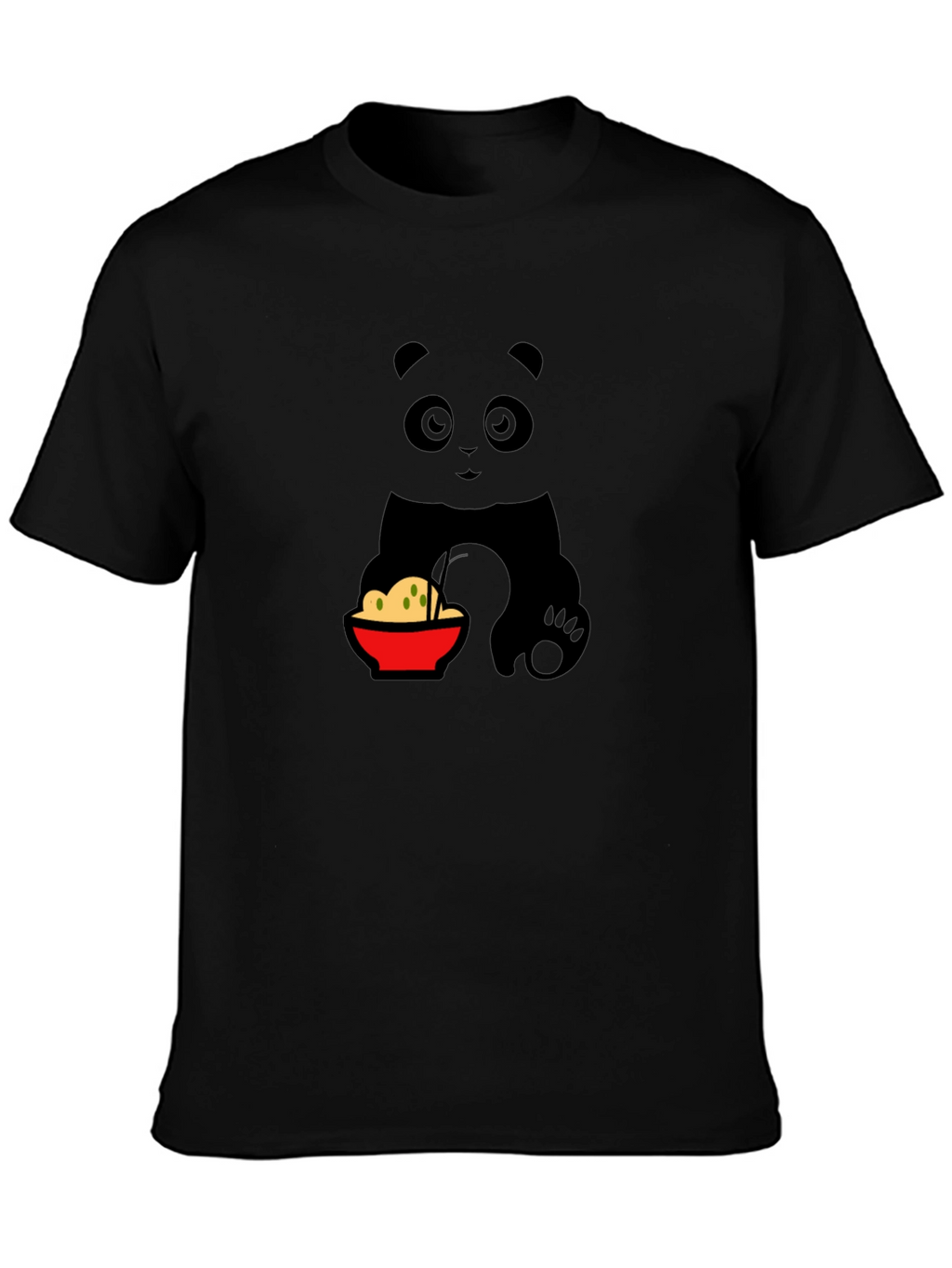 Panda Ramen T-Shirt - Cute Kawaii Design