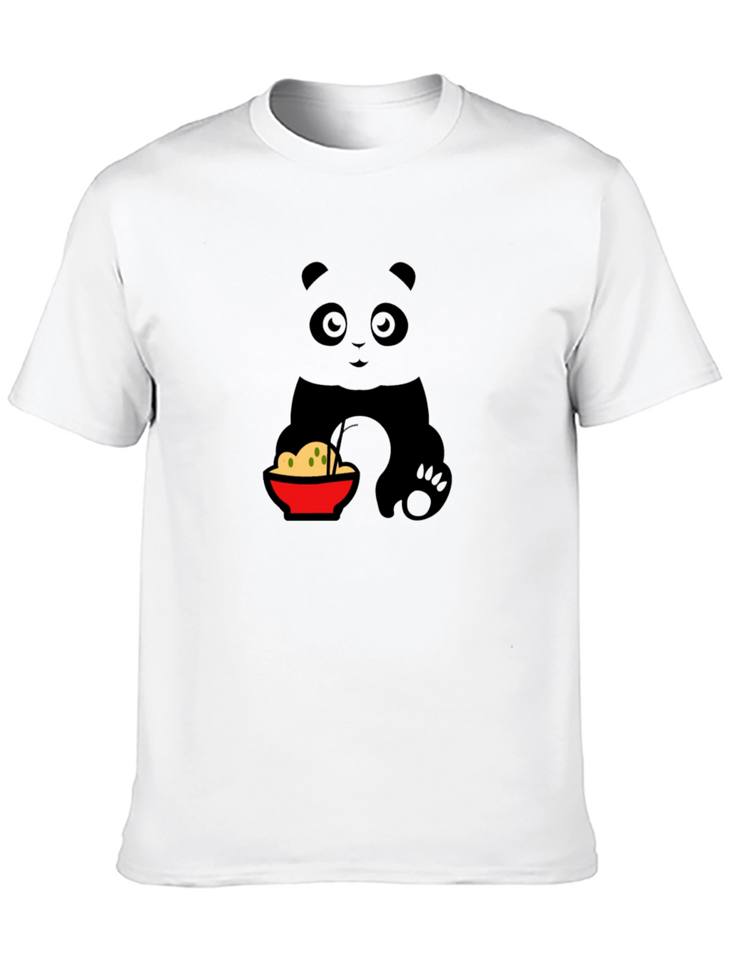 Panda Ramen T-Shirt - Cute Kawaii Design