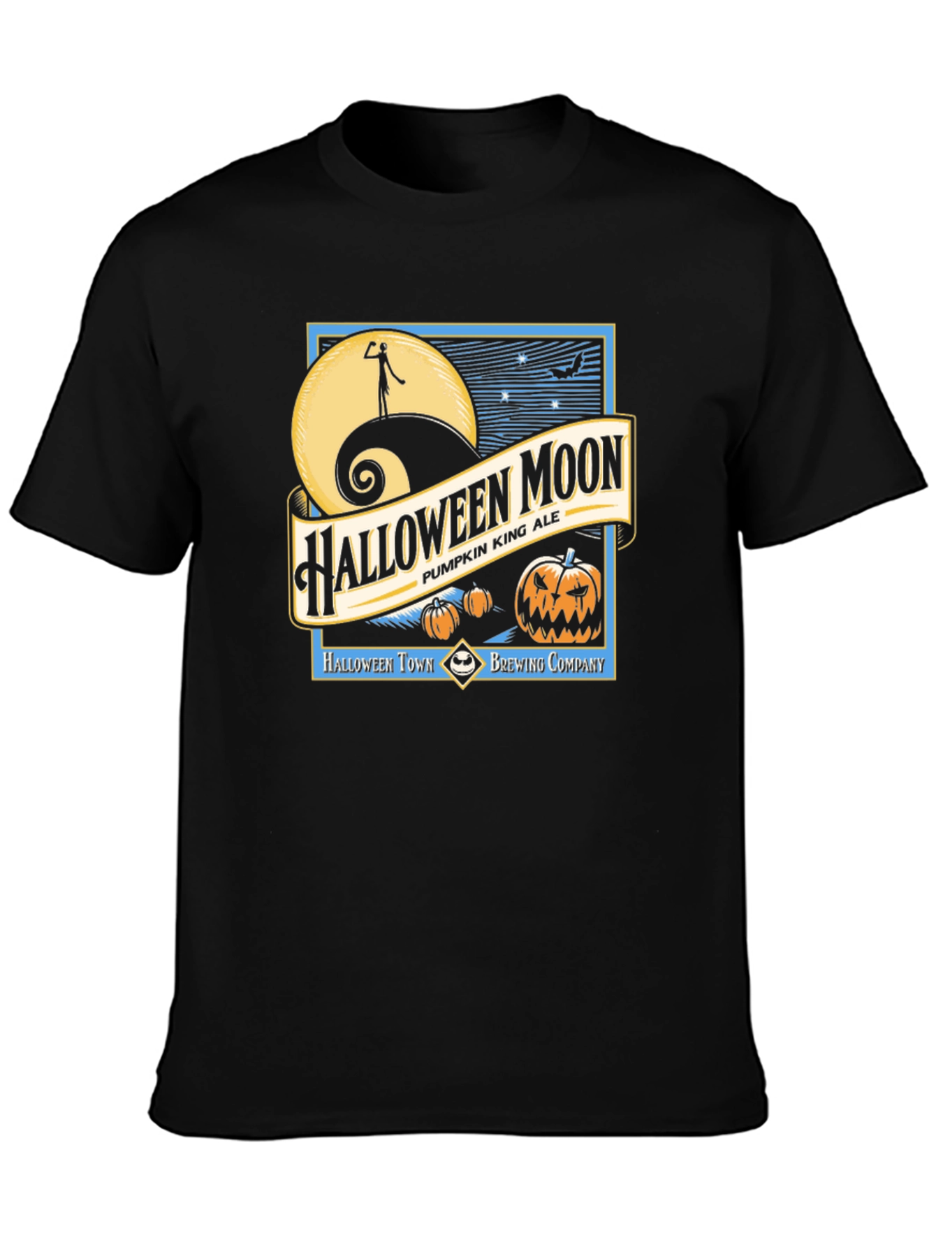 Halloween Moon T-Shirt - Pumpkin King Ale Tee
