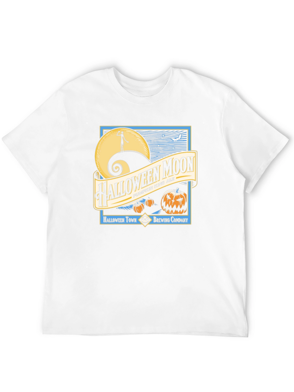 Halloween Moon T-Shirt - Pumpkin King Ale Tee