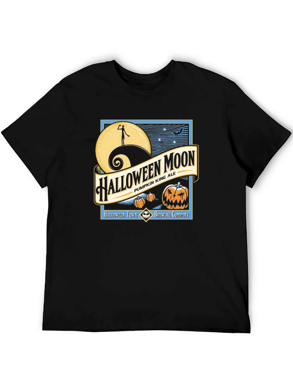 Halloween Moon T-Shirt - Pumpkin King Ale Tee
