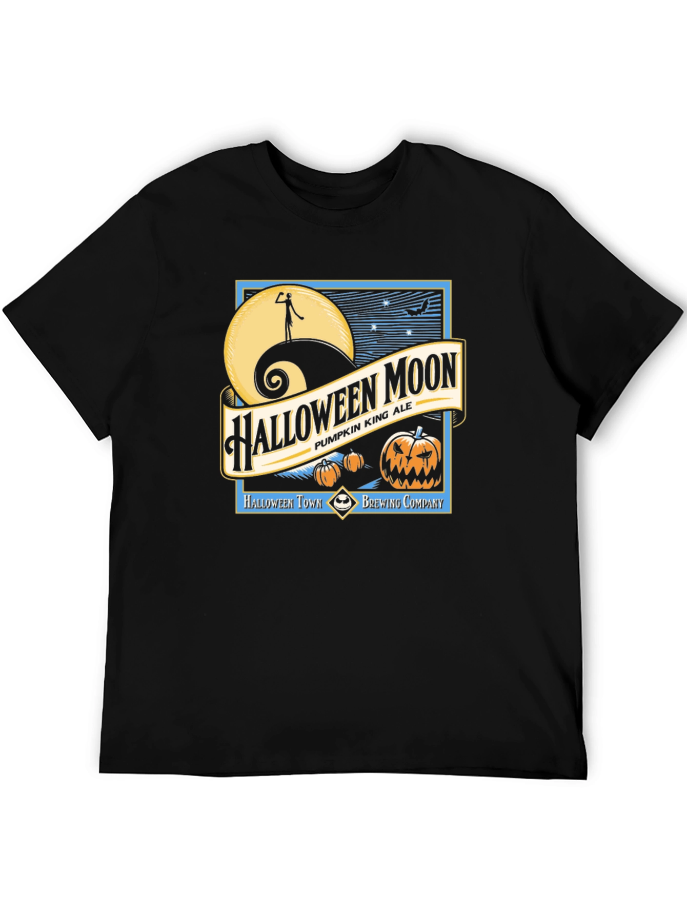 Halloween Moon T-Shirt - Pumpkin King Ale Tee