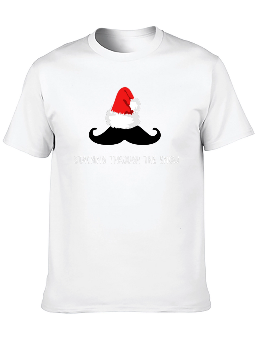 Staching Through The Snow Christmas T-Shirt