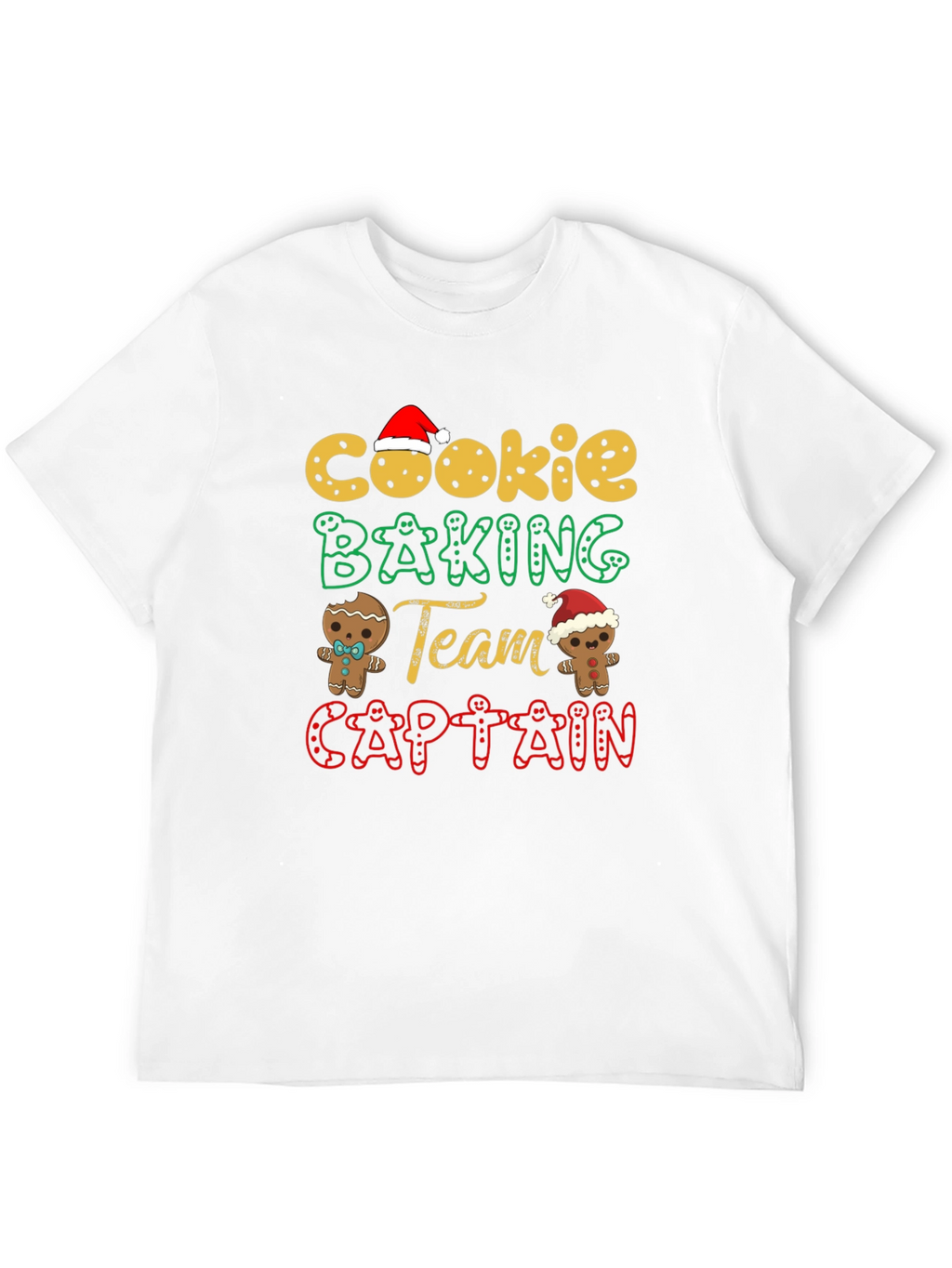 Cookie Baking Team Captain Christmas T-Shirt