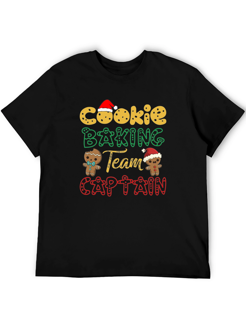 Cookie Baking Team Captain Christmas T-Shirt