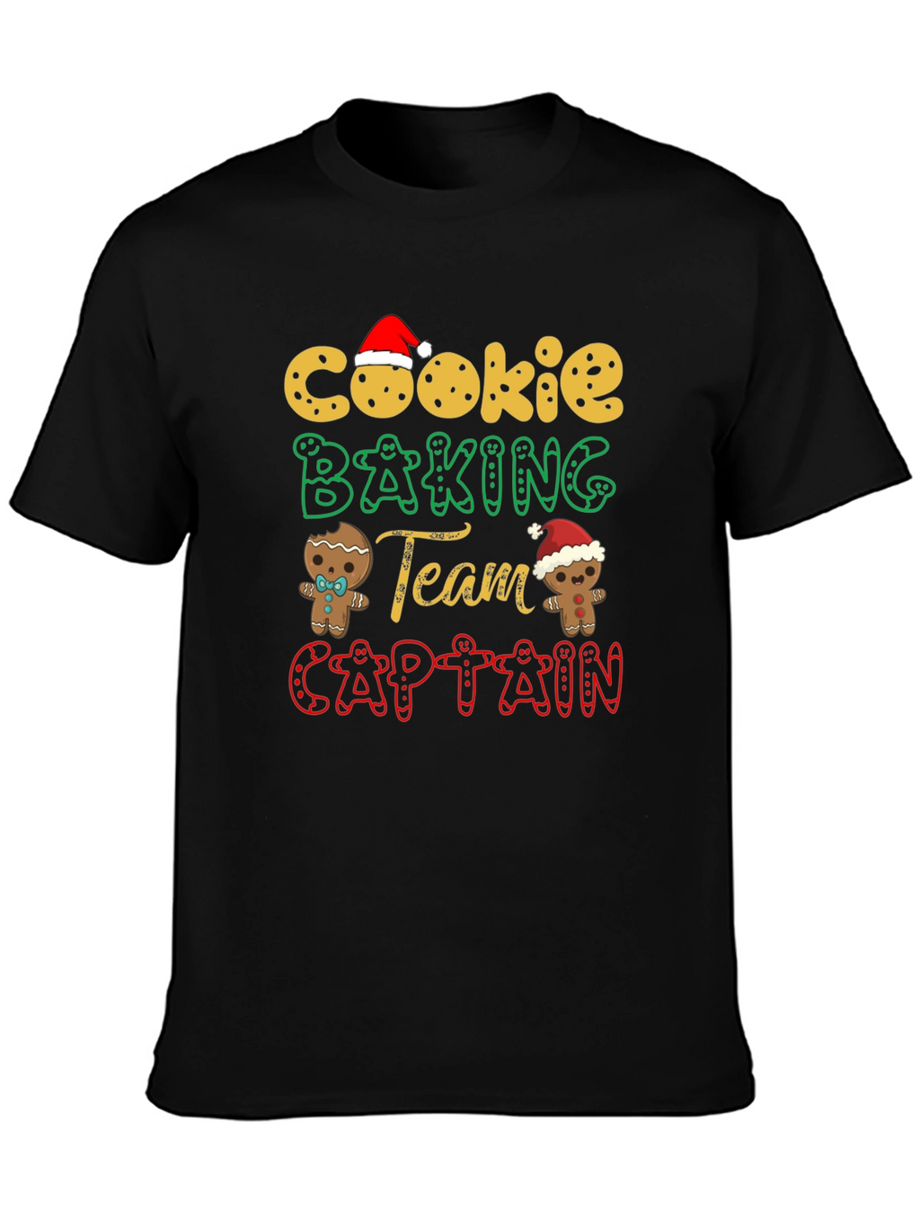 Cookie Baking Team Captain Christmas T-Shirt