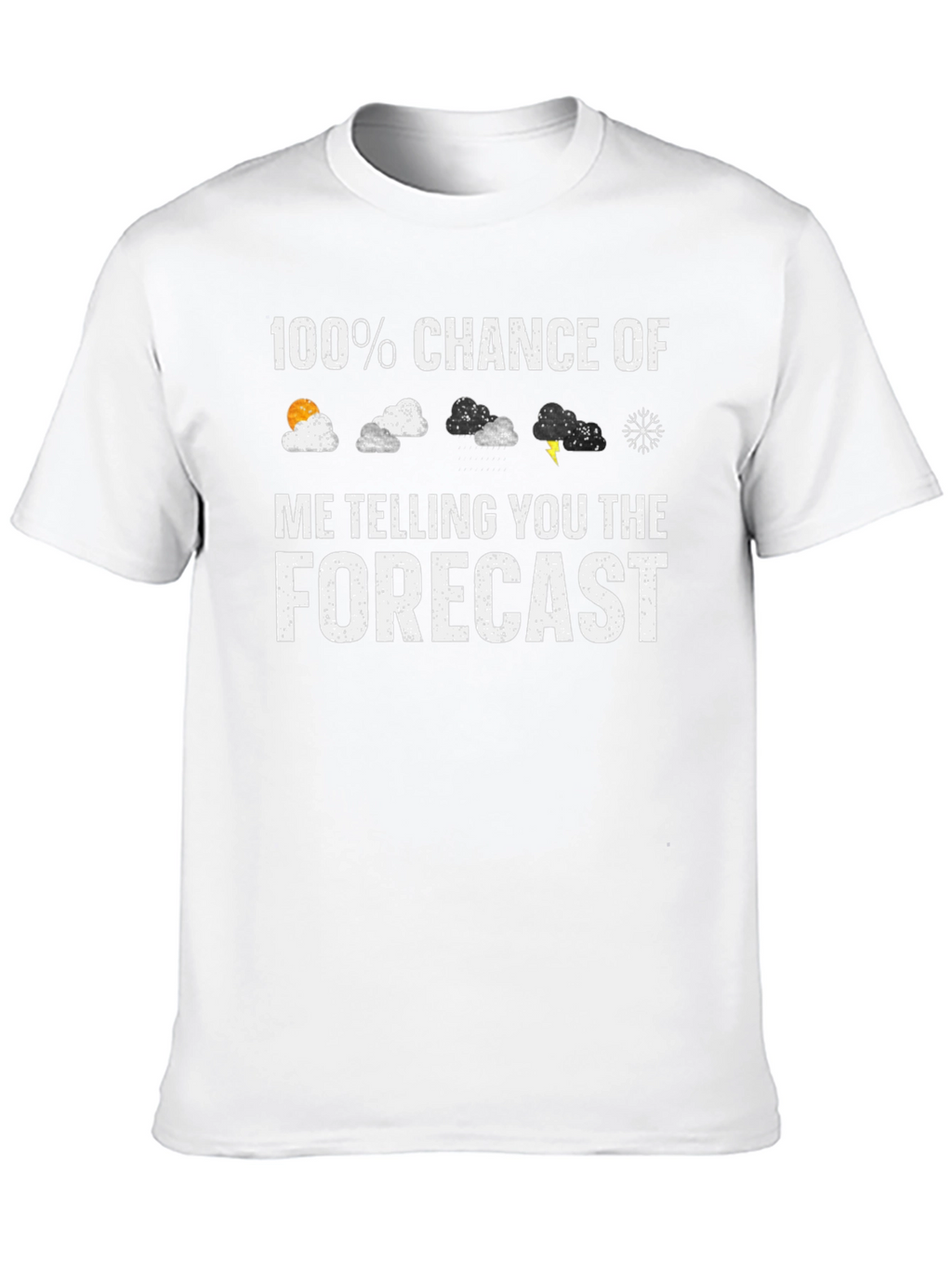 Funny Weather Forecast Graphic Tee