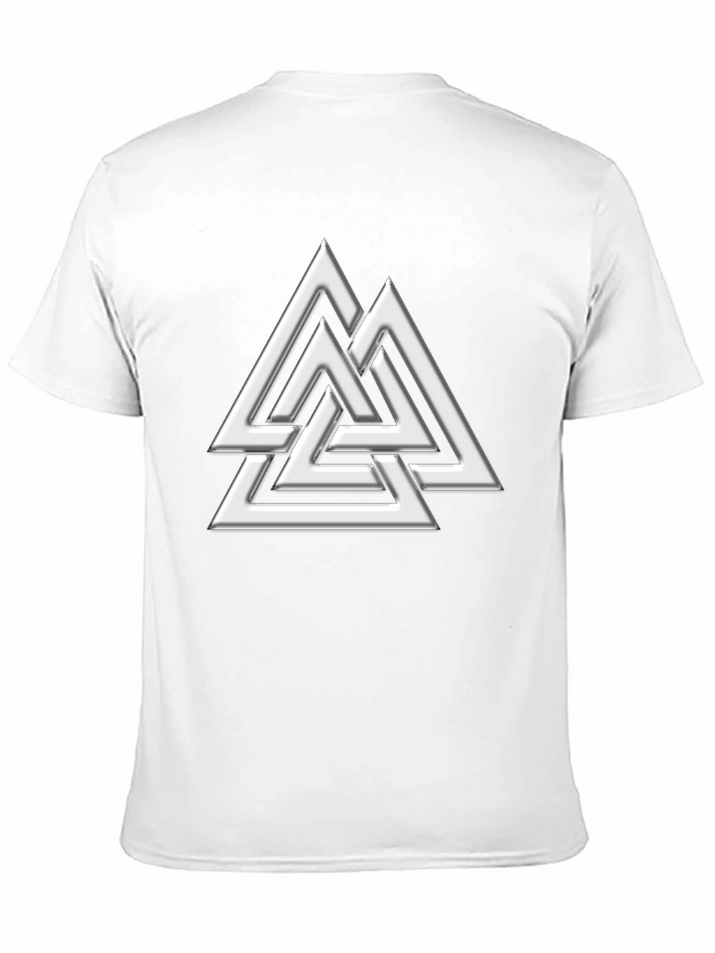 Valknut Symbol Graphic Tee - Norse Viking Design