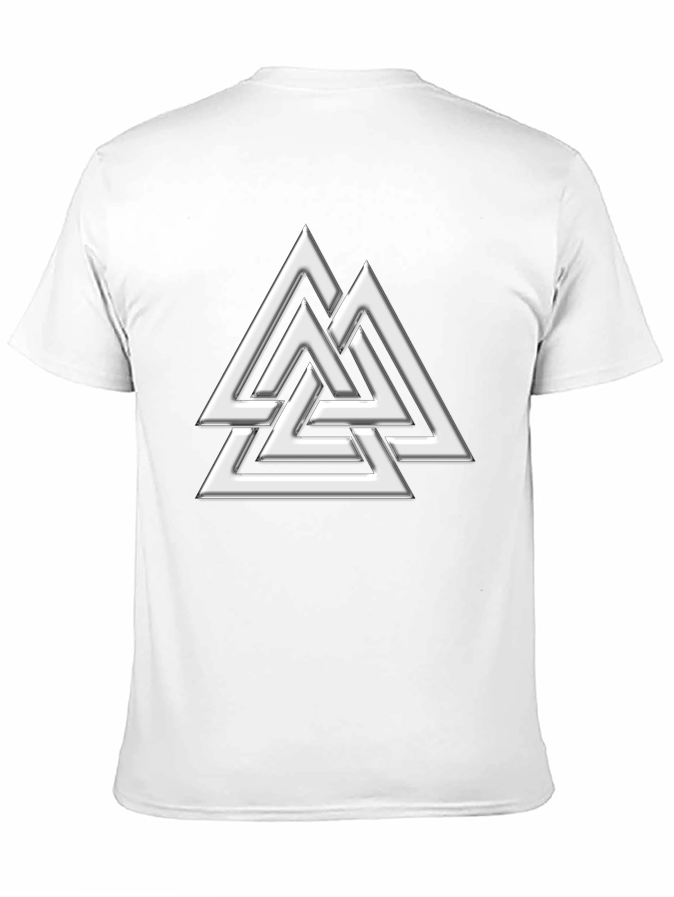 Valknut Symbol Graphic Tee - Norse Viking Design