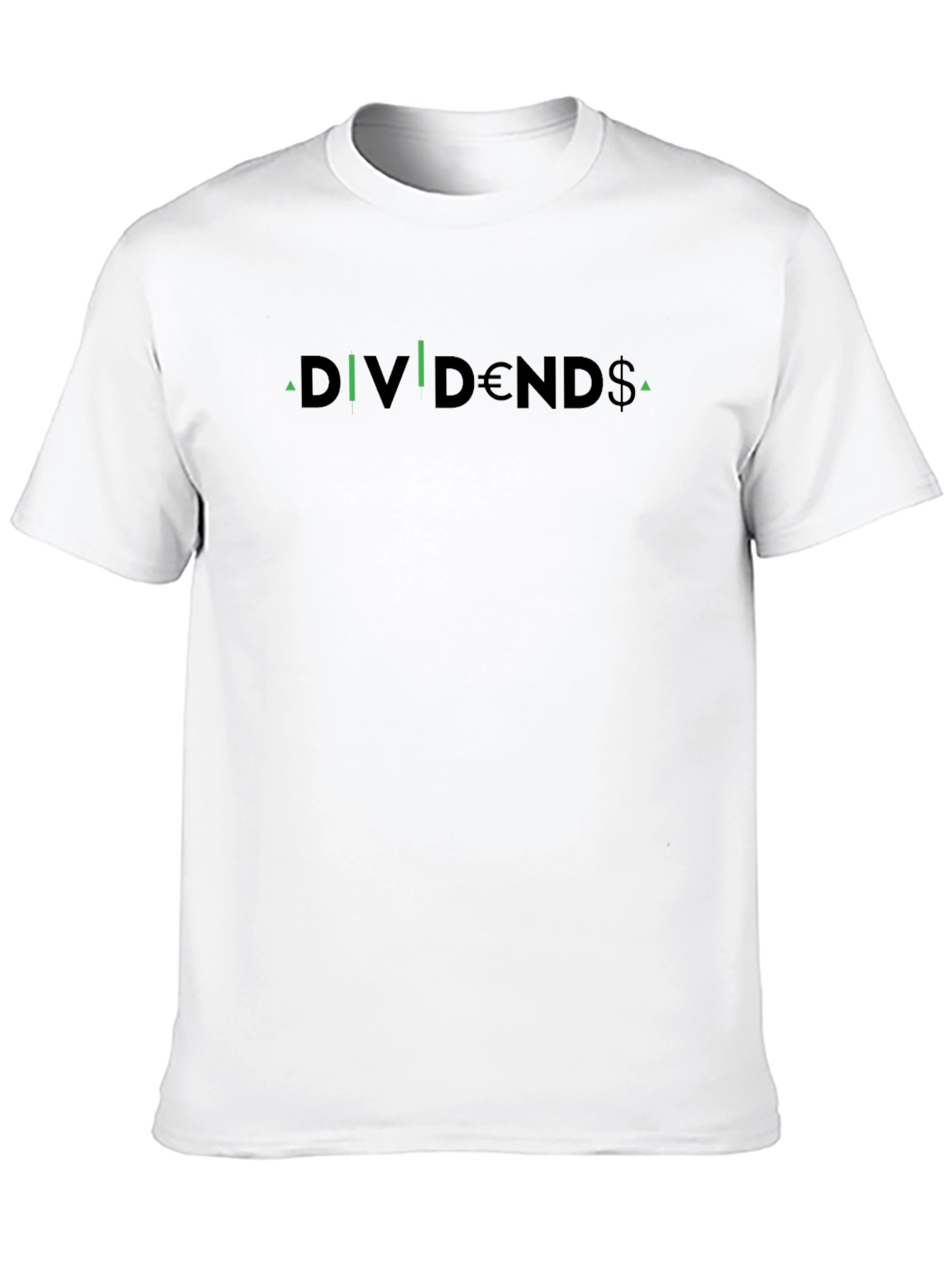 Dividends Graphic Tee - Investors Black T-Shirt