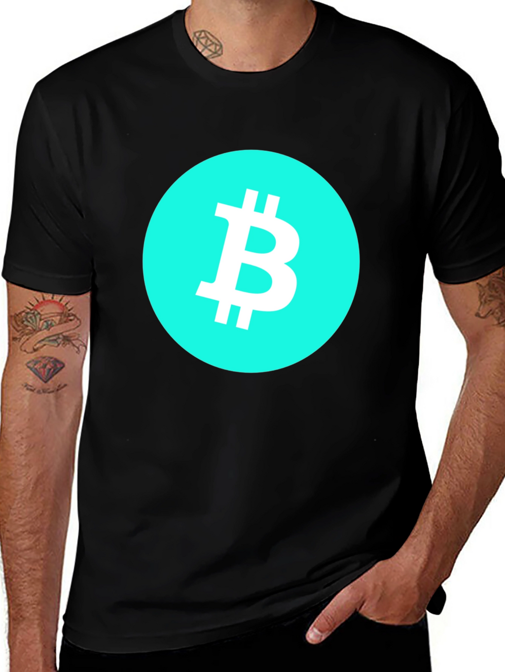 Bitcoin Logo Tee - Crypto Fashion