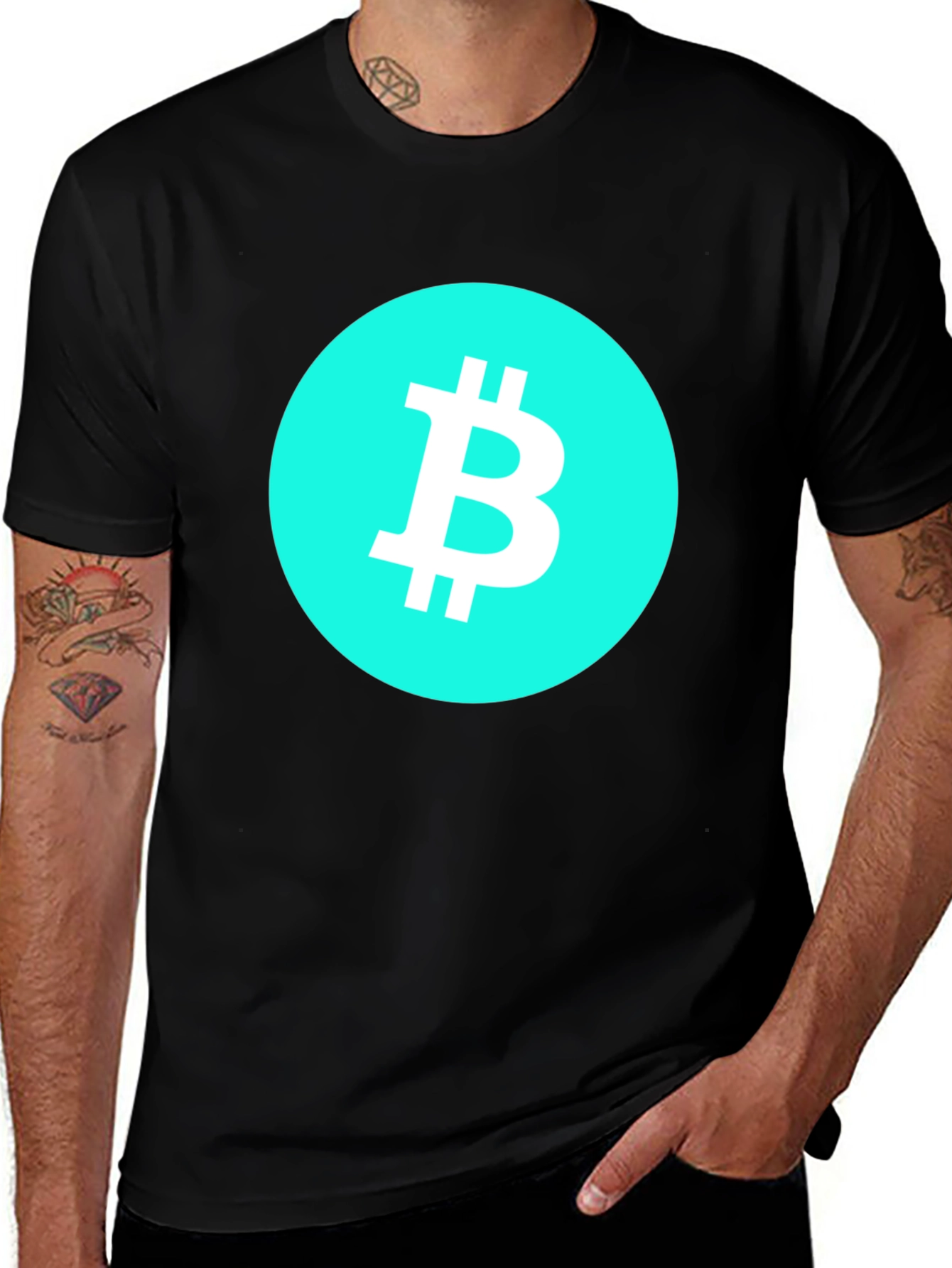 Bitcoin Logo Tee - Crypto Fashion