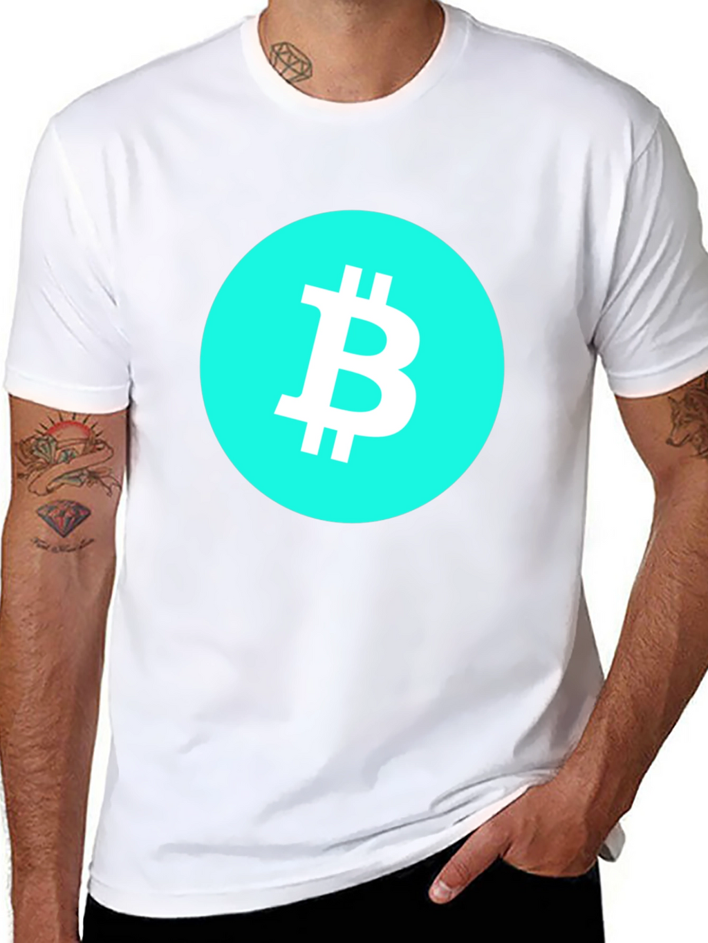 Bitcoin Logo Tee - Crypto Fashion
