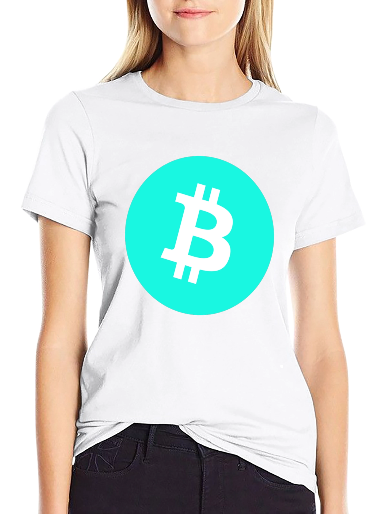 Bitcoin Logo Tee - Crypto Fashion