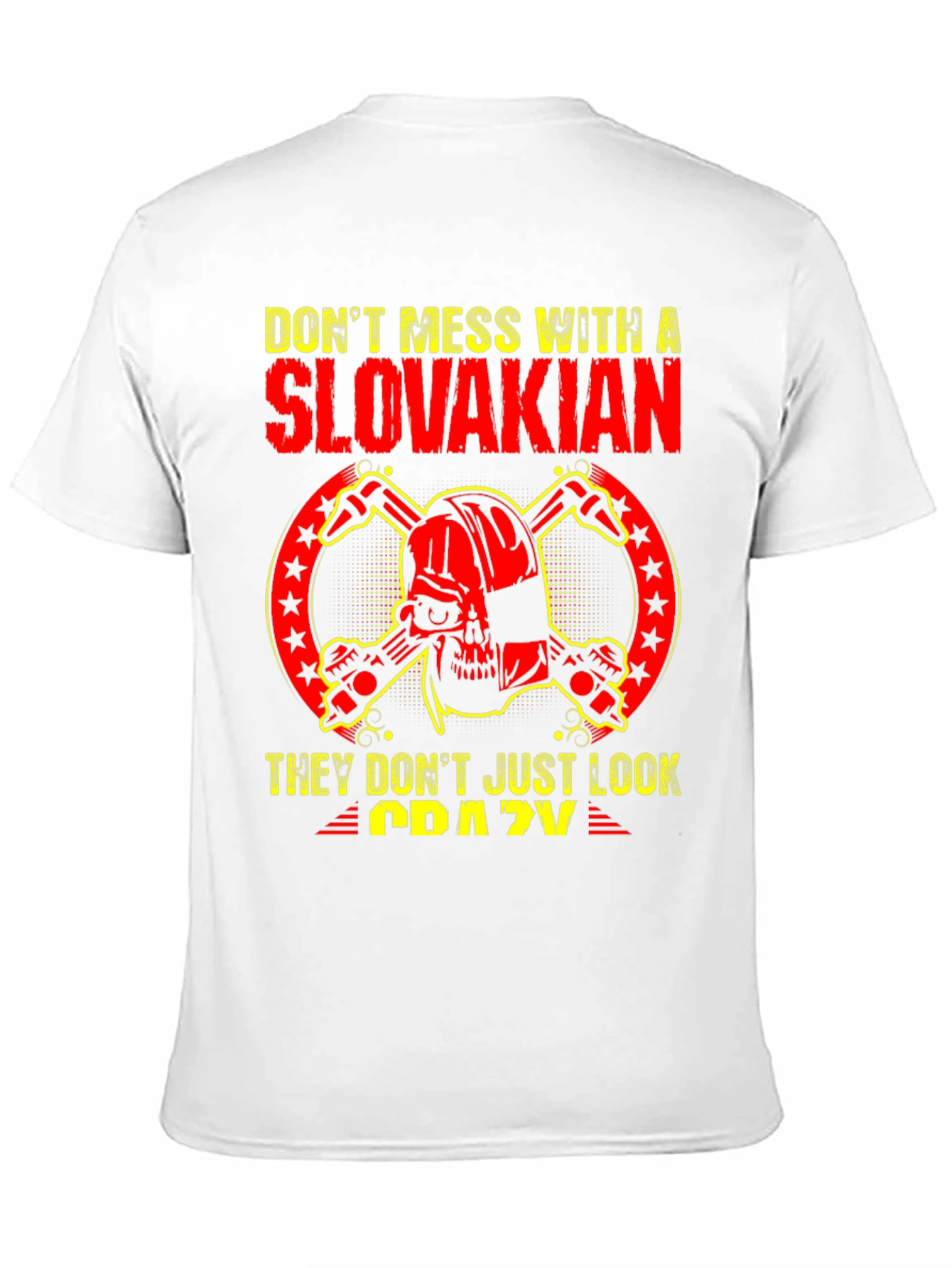 Slovakian Crazy T-Shirt - Slovak Pride