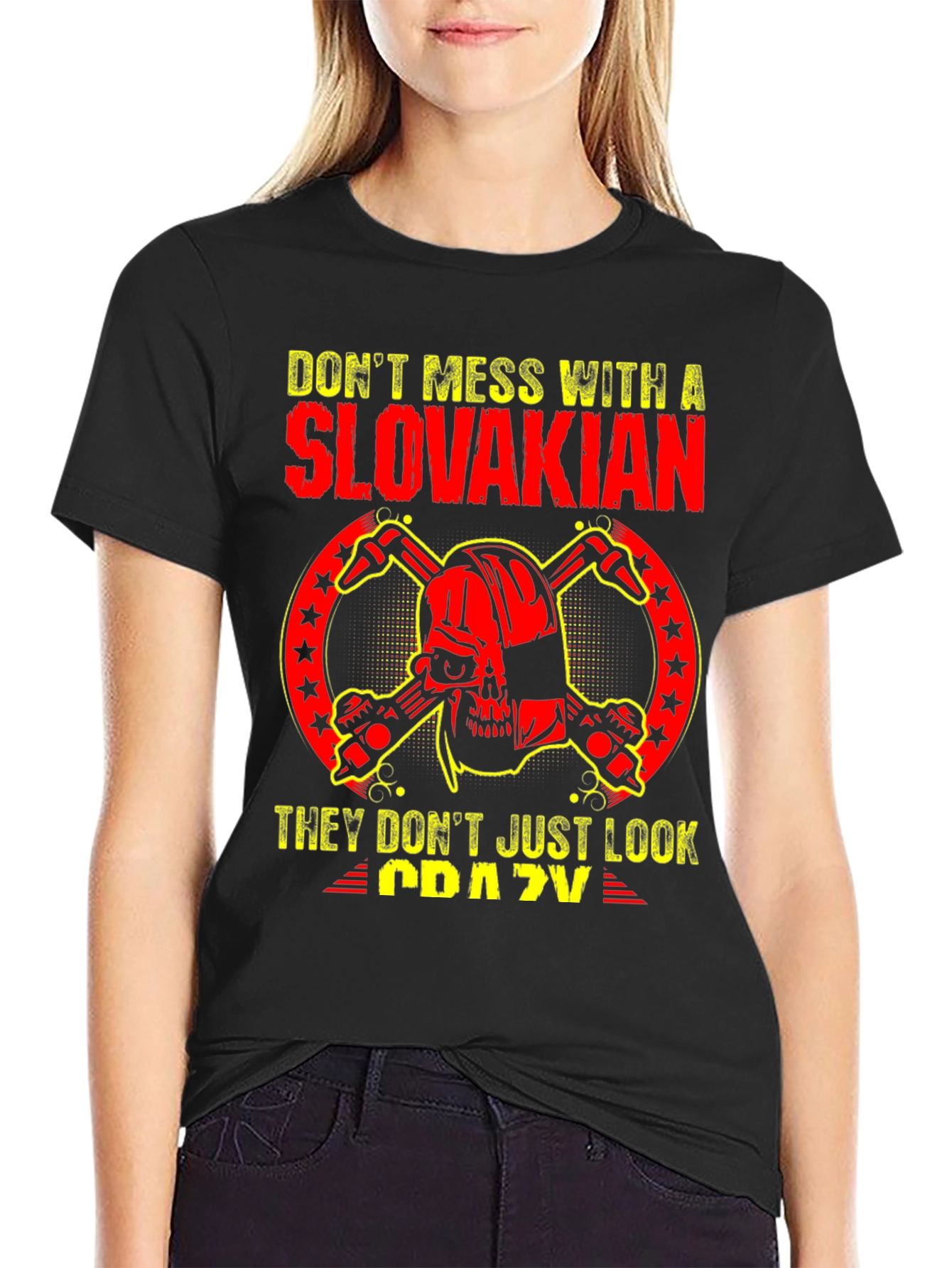 Slovakian Crazy T-Shirt - Slovak Pride