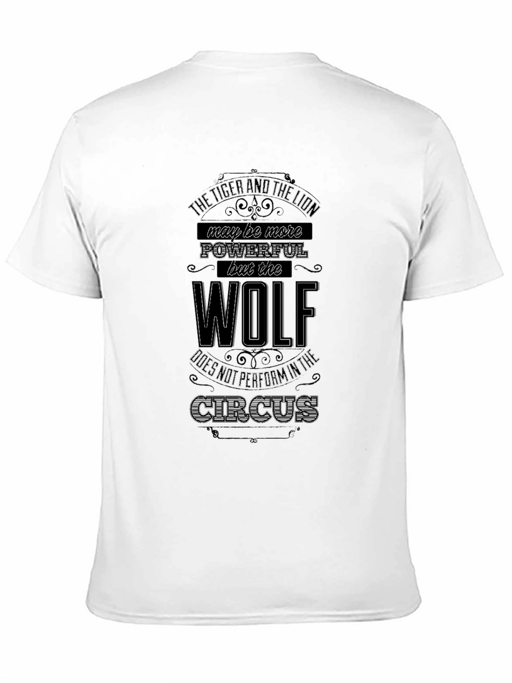 The Wolf T-Shirt - Motivational Graphic Tee