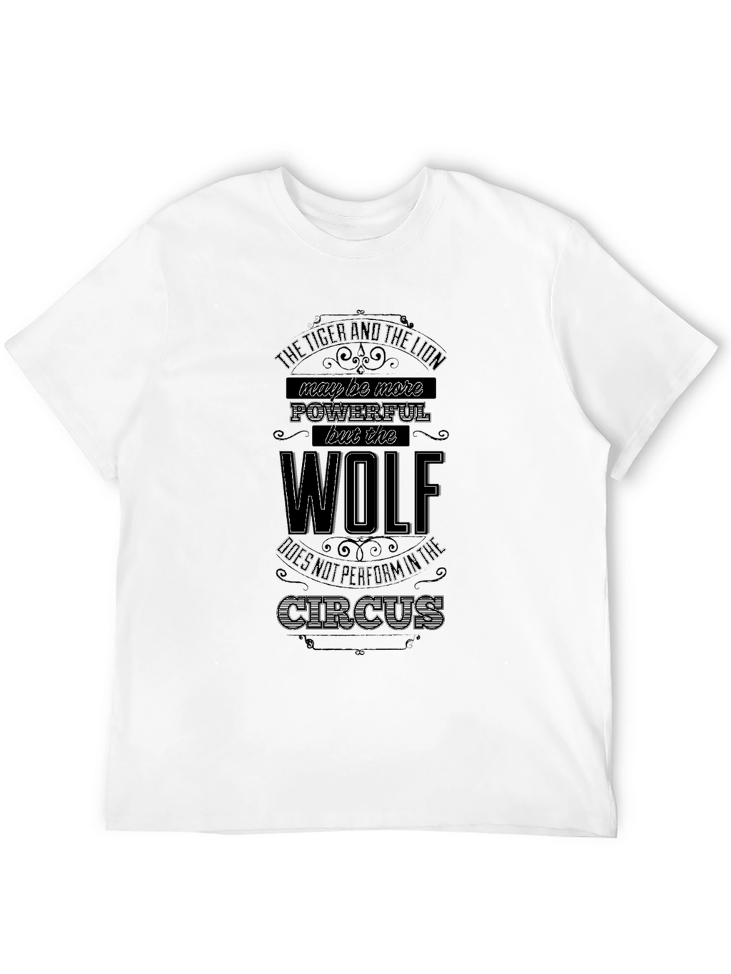 The Wolf T-Shirt - Motivational Graphic Tee