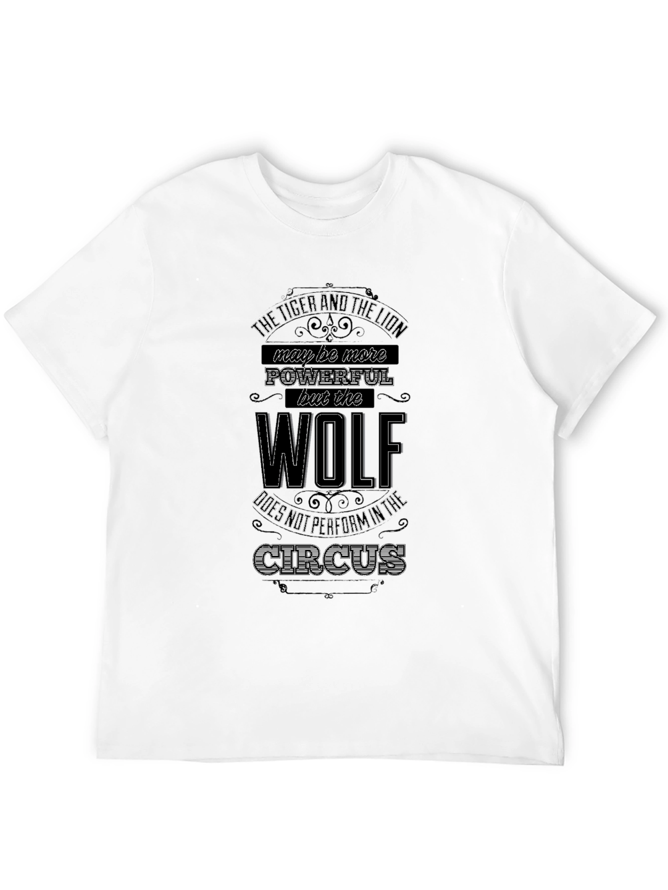 The Wolf T-Shirt - Motivational Graphic Tee