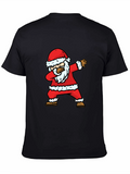 Dabbing Santa Christmas T-Shirt - Holiday Fun!