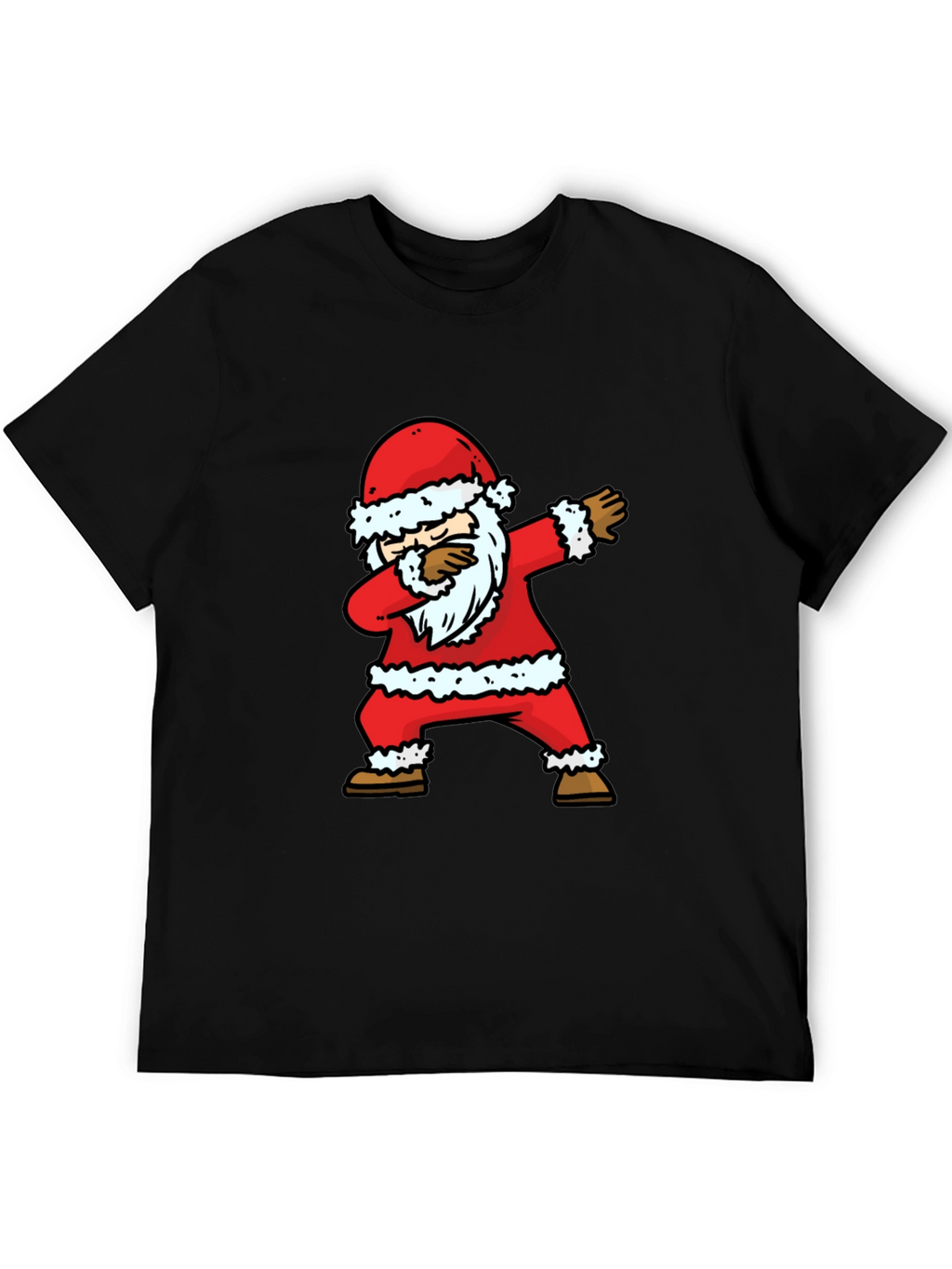 Dabbing Santa Christmas T-Shirt - Holiday Fun!
