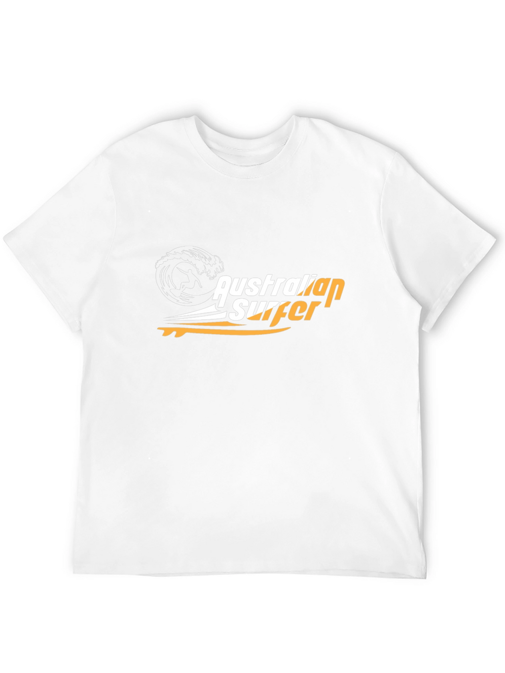 Australian Surfer Graphic Tee - Black