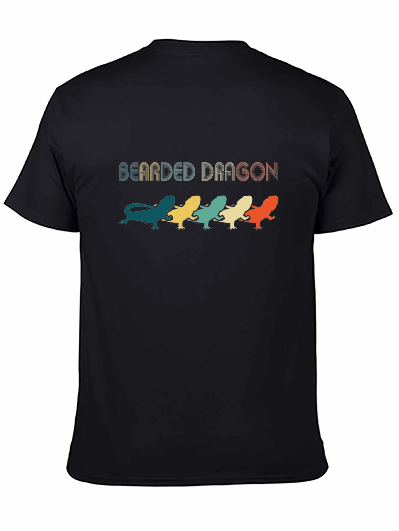 Retro Bearded Dragon T-Shirt - Cool Lizard Lover Tee