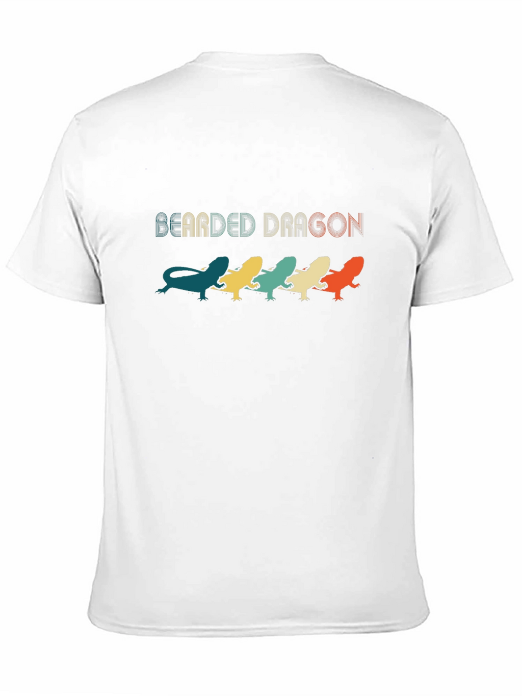 Retro Bearded Dragon T-Shirt - Cool Lizard Lover Tee