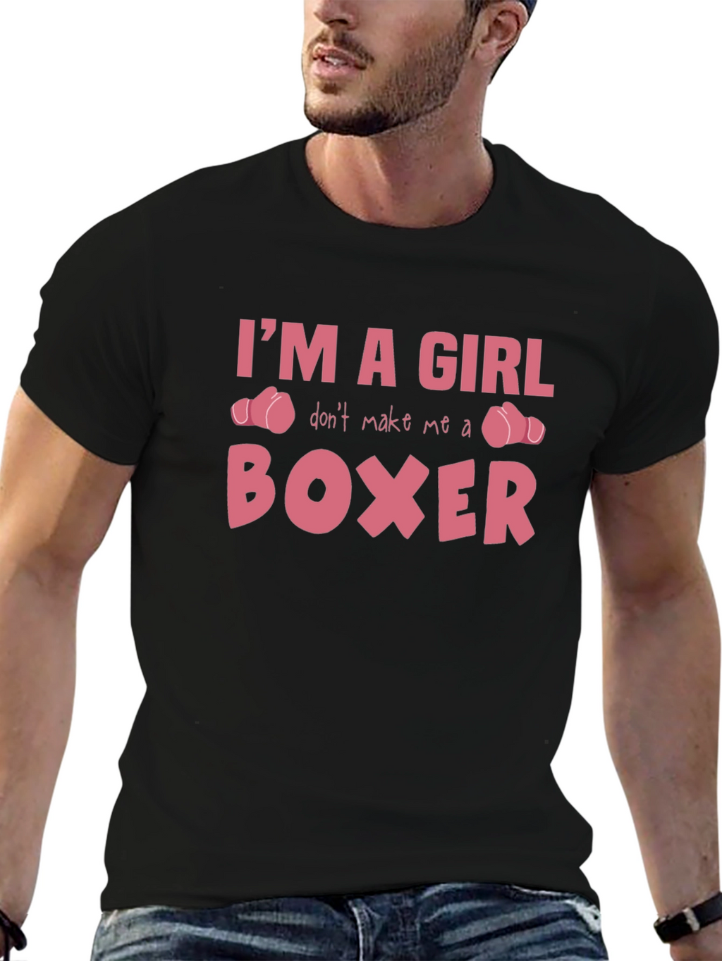 Im A Girl Boxer T-Shirt