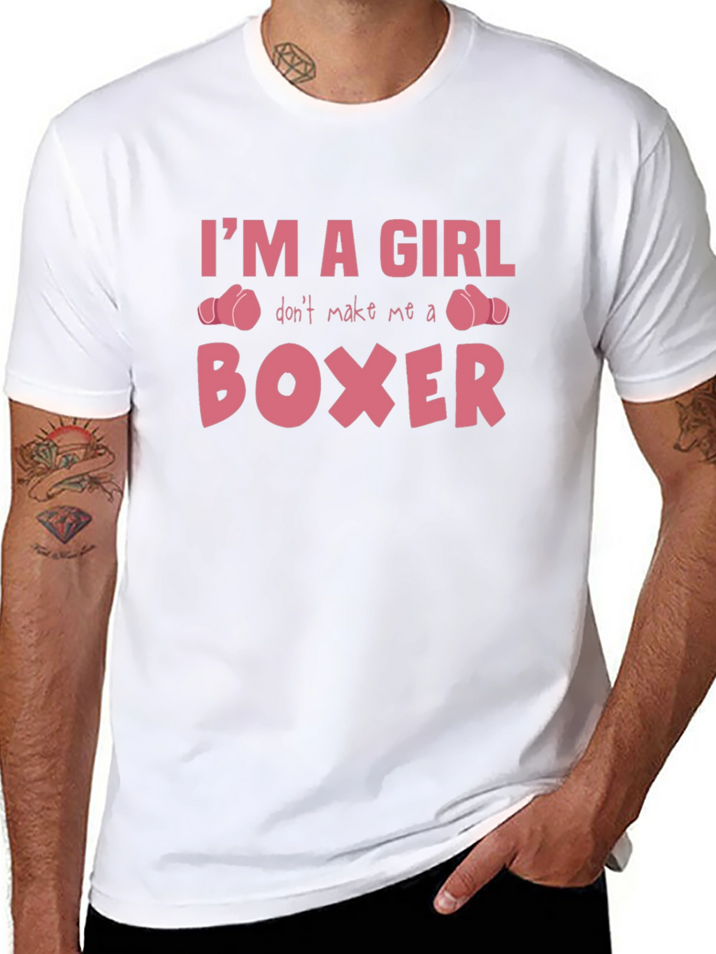 Im A Girl Boxer T-Shirt