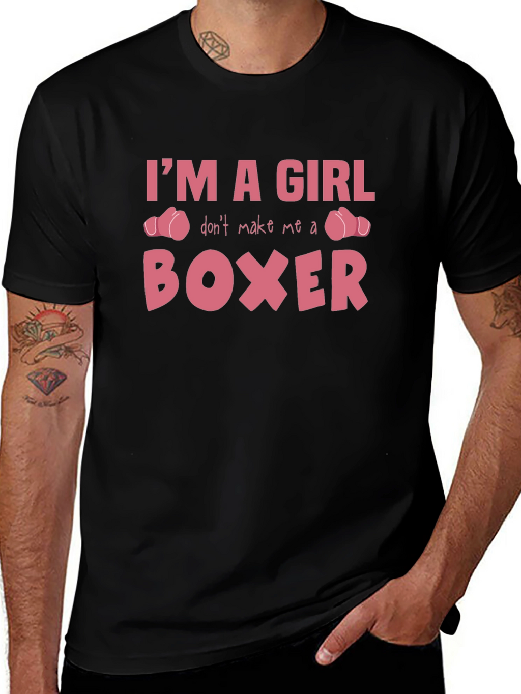 Im A Girl Boxer T-Shirt