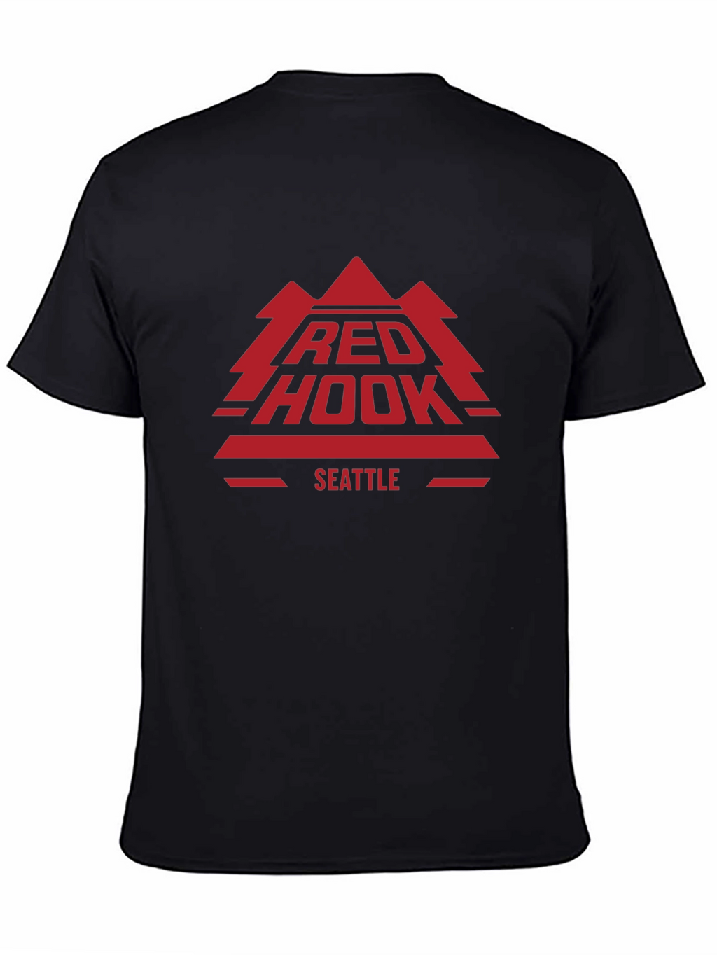 Red Hook Seattle Graphic T-Shirt - Black