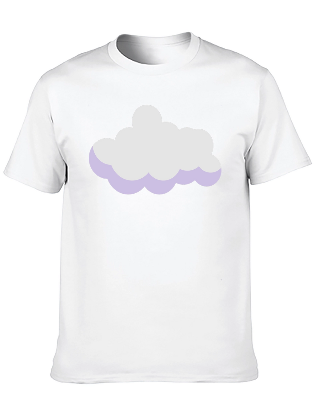 Cloud Graphic Black T-Shirt