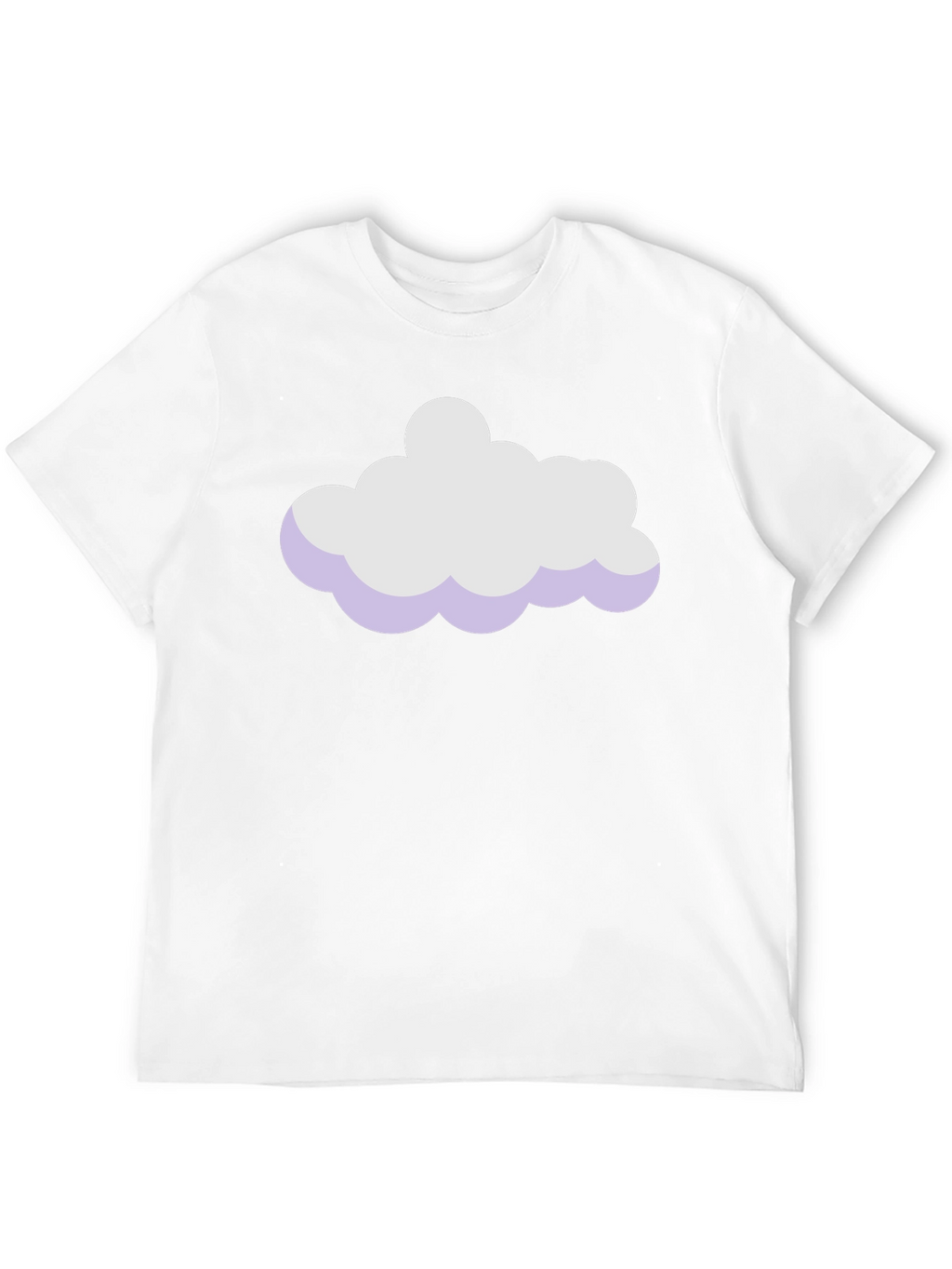 Cloud Graphic Black T-Shirt