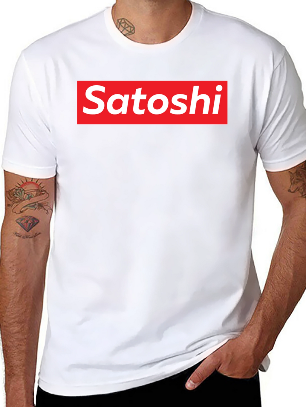Satoshi Graphic Tee - Cool Crypto Style