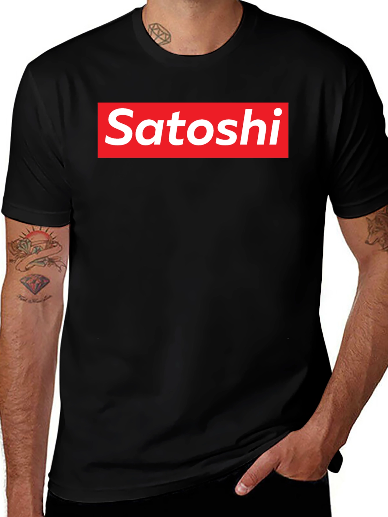 Satoshi Graphic Tee - Cool Crypto Style