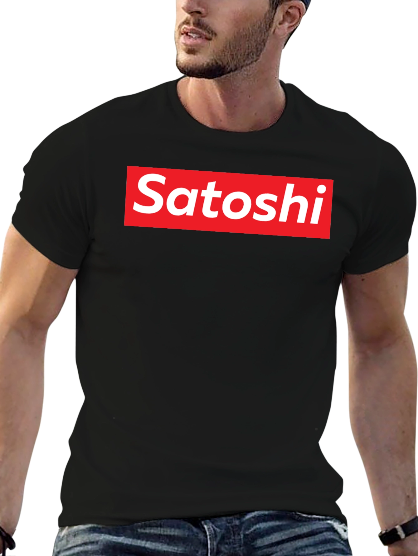 Satoshi Graphic Tee - Cool Crypto Style