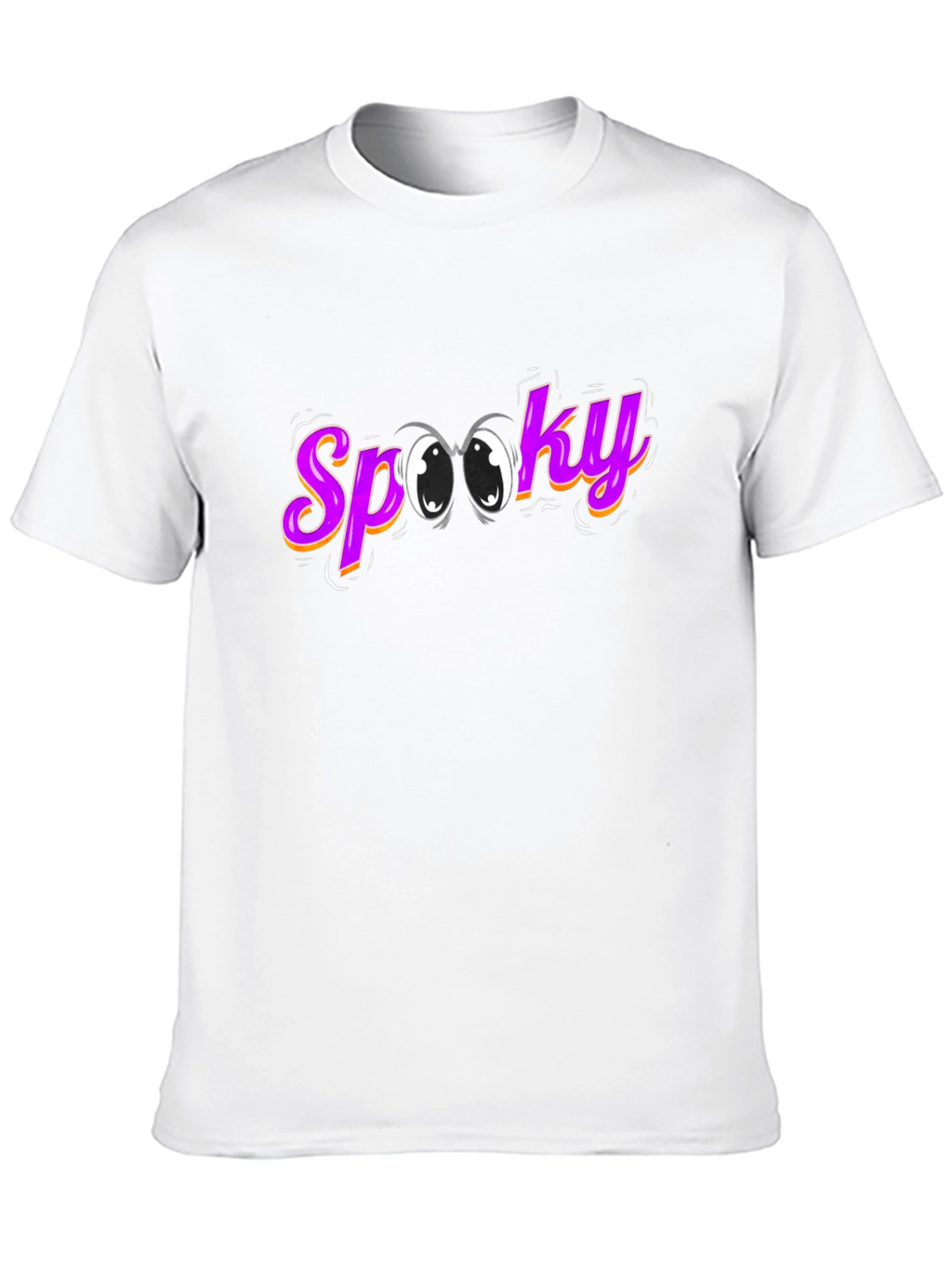 Spooky Eyes Graphic Tee - Halloween Style!