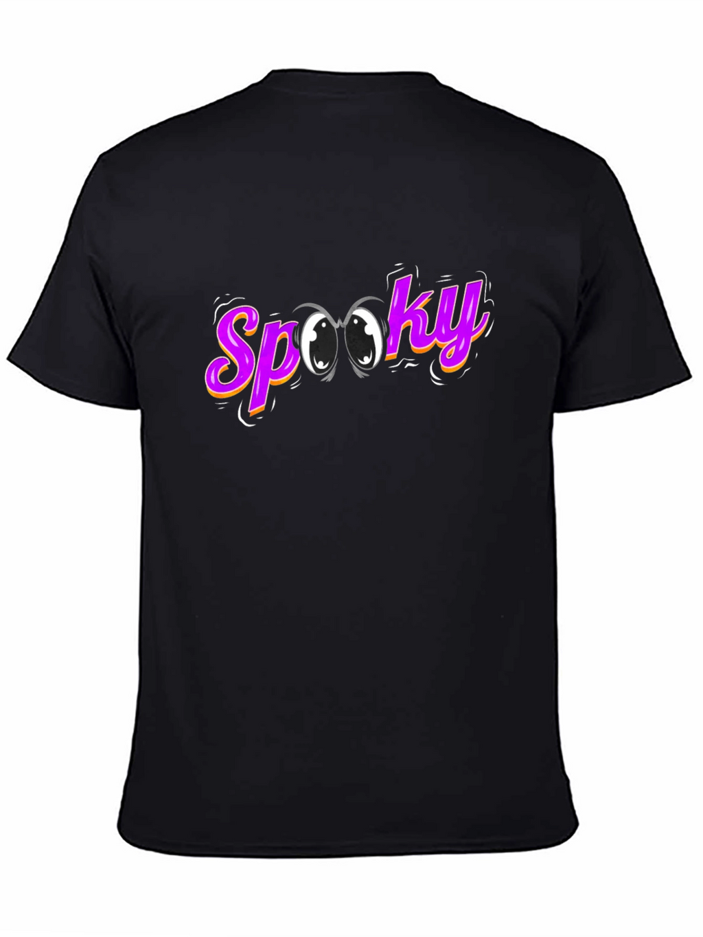 Spooky Eyes Graphic Tee - Halloween Style!